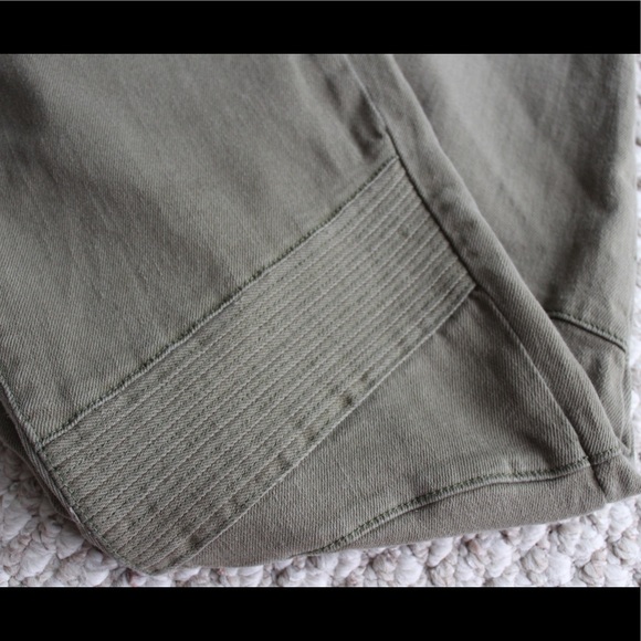 J. Crew Army Green Jeans - Picture 3 of 7